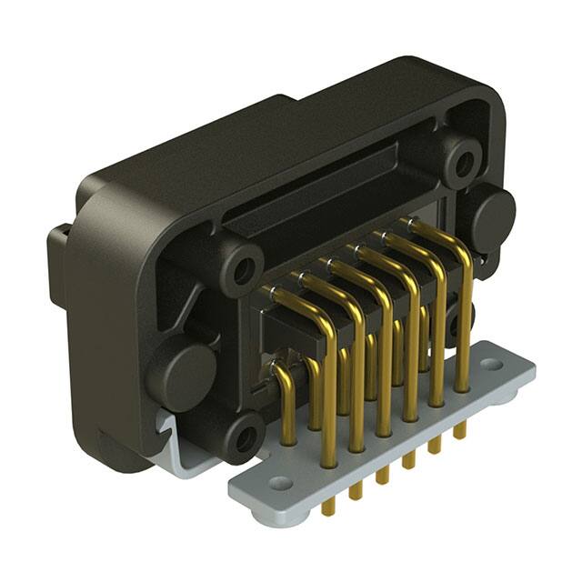 AT13-12PB-BM02 Amphenol Sine Systems Corp  Embases à broches mâles